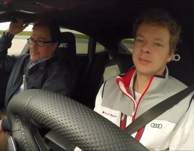 Conducción autónoma de Audi en circuito