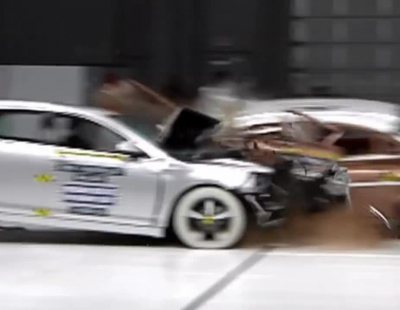 Crash test Chevrolet Malibú 2009 vs Chevrolet Bel Air 1959