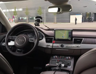 Conducido por un Audi A8 Largo