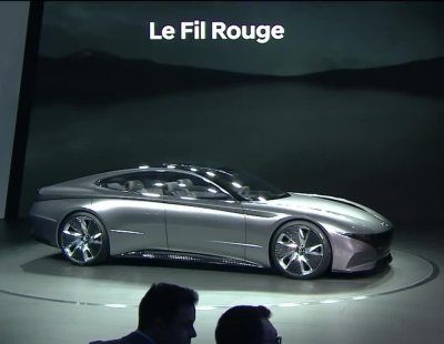 Hyundai presenta Le Fil Rouge, un concept que anuncia el diseño del futuro