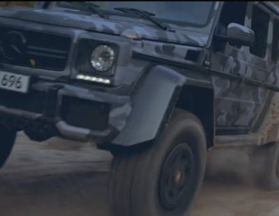 Mercedes Benz G63 6×6, ama la tierra