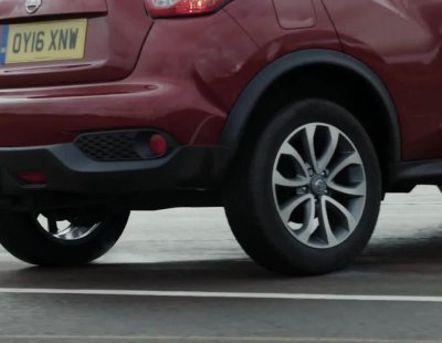 Record de giro de 180 º a oscuras del Nissan Juke