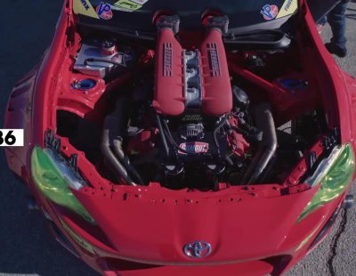 Ryan Tuerck prueba el primer Toyota con motor Ferrari