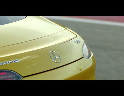 Mercedes AMG GT-S rodando en Austin