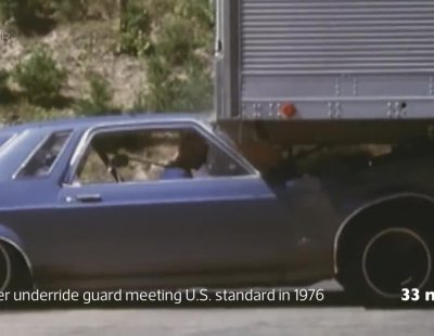 Crash test coche vs camión