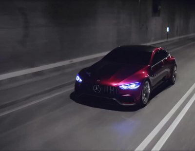 Mercedes-AMG GT Concept, un potente coupé de cuatro puertas.