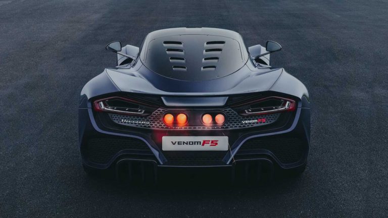 El salvaje Hennessey Venom F5 vuelve a volar a ras de suelo