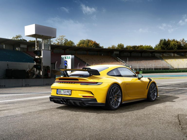 Los Porsche 911 GT3 rebosan carbono gracias a TechArt