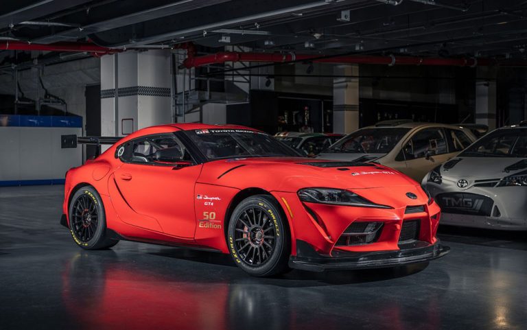 Seis unidades se fabricarán de este Toyota GR Supra de carreras