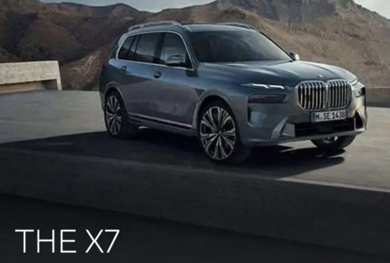 El renovado BMW X7 se escapa antes de tiempo