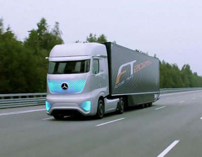 Mercedes Future Truck, la conducción del futuro es autónoma