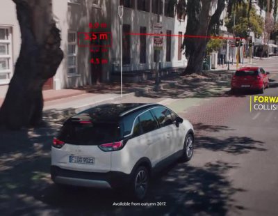 Avanzados sistemas de seguridad en el nuevo Opel Crossland X