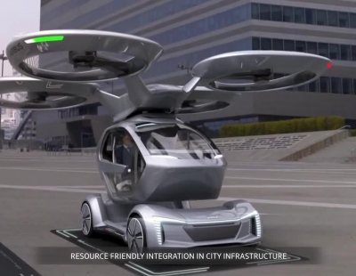 Audi, Italdesign y Airbus presentan la solución a los problemas de tráfico en ciudades