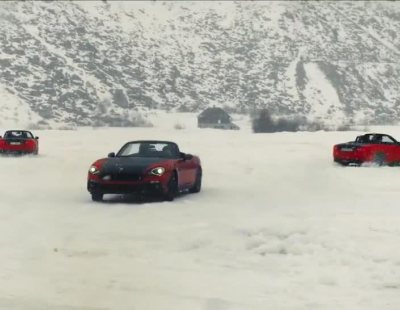 El evento de invierno de Abarth en las laderas italianas