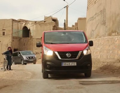 La nueva Nissan NV300 desafía el calor de Marruecos