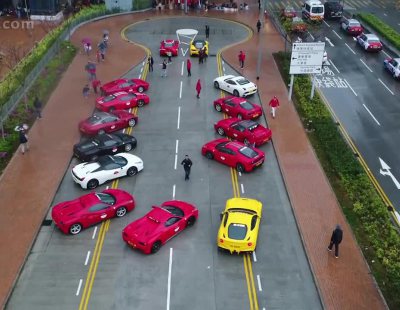 Ferrari celebra su 70 aniversario en Hong Kong