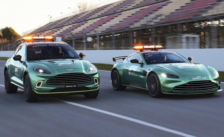 Aston Martin volverá a cumplir las funciones de vehículo de seguridad en Fórmula 1