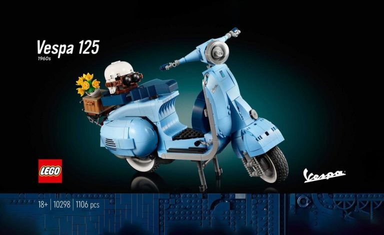 La mítica Vespa ya tiene su versión LEGO