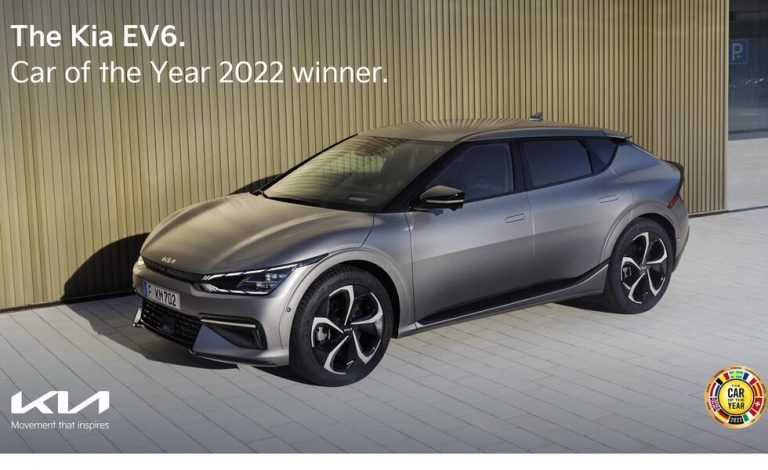 El Kia EV6, elegido Coche del Año en Europa 2022