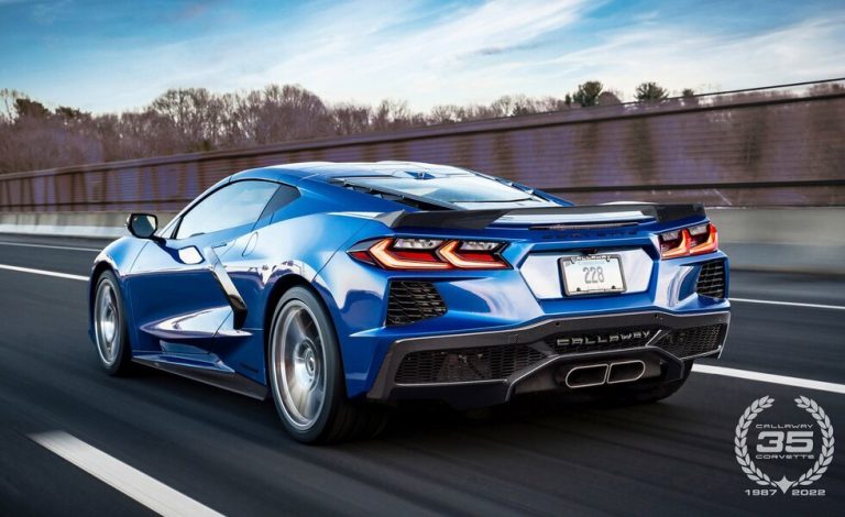 Con este Corvette C8 Z51, Callaway celebra sus 35 años de colaboración