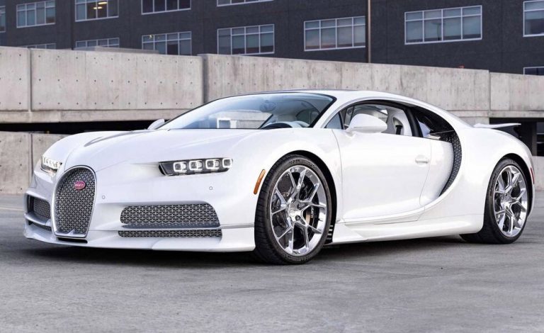 El rapero Post Malone vende su inmaculado Bugatti Chiron