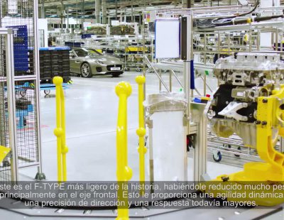 Jaguar introduce el motor de 4 cilindros en su deportivo F-Type