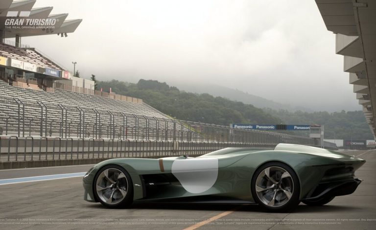 Jaguar Vision Gran Turismo Roadster. Así es el tercer coche de la marca para el simulador