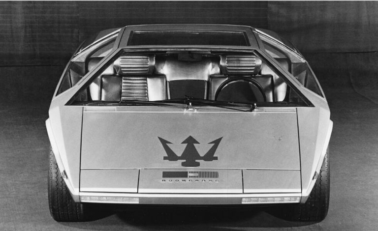 Maserati Boomerang. Una obra de arte que cumple 50 años