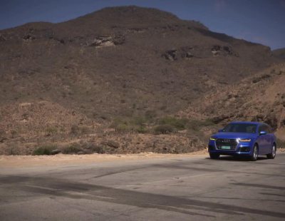 Audi muestra el punto de anti gravedad con el Q7