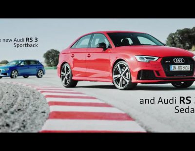 Nuevos Audi RS3 Sedán y RS3 Sportback, pura adrenalina