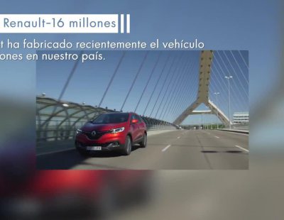 Una unidad del Kadjar ha sido el Renault 16 millones fabricado en España