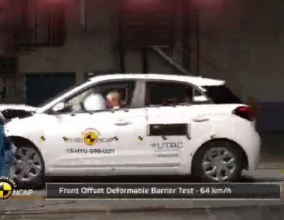 Crash Test de EuroNcap para el nuevo Hyundai i20