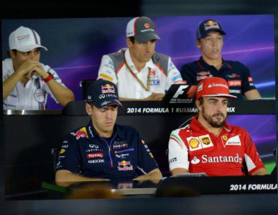 Las mejores imágenes del GP de F1 Rusia 2014