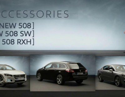 Accesorios del renovado Peugeot 508
