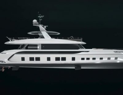 Dynamiq Yachts GTT 115, el lujoso yate de Porsche Design