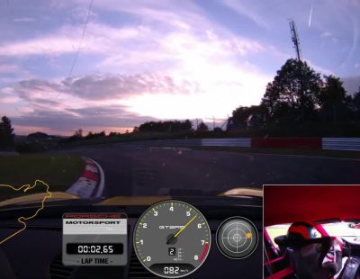 Vive desde dentro el récord del Porsche 911 GT2 RS en Nürburgring