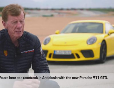 Walter Röhrl nos da unas clases de conducción al volante del nuevo Porsche 911 GT3