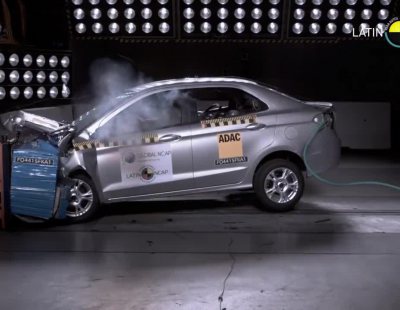 Ford KA+. No sale muy bien parado en el test LatinNCAP