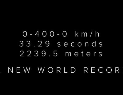 El Koenigsegg Agera RS con 1.360 CV de potencia logra el record de aceleración 0-400-0 km/h