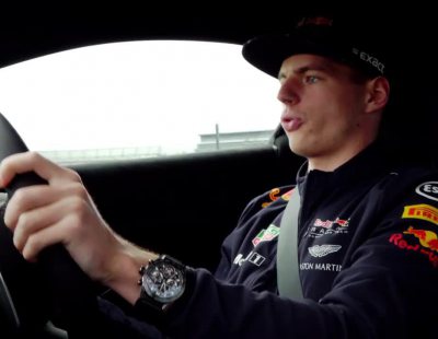 Aston Martin Vantage 2018. Max Verstappen prueba la revolución británica