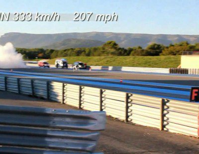 Récord mundial de velocidad sobre bicicleta