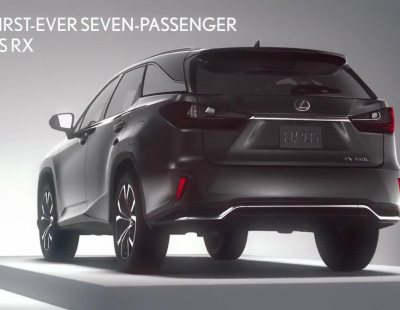El aforo total del nuevo Lexus RX L crece hasta siete ocupantes