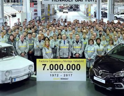 Renault ha fabricado 7 millones de coches en Valladolid