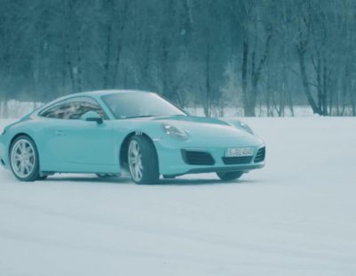 El Porsche 911 Carrera 4 sobrealimentado sale a la nieve