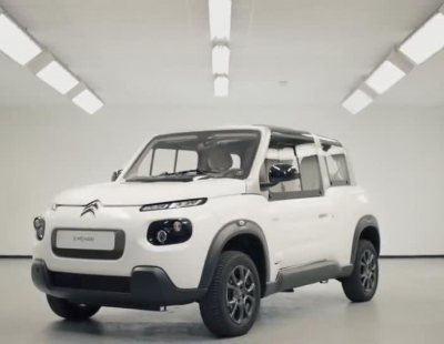 Nuevo Citroën E-Mehari, ahora con techo rígido