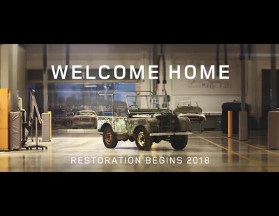 El departamento de restauración de Land Rover dejará nuevo este Defender Serie I