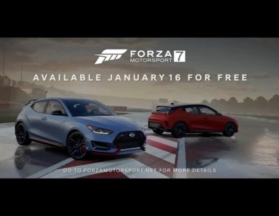 El nuevo Hyundai Veloster N aparece en el aclamado videojuego Forza 7