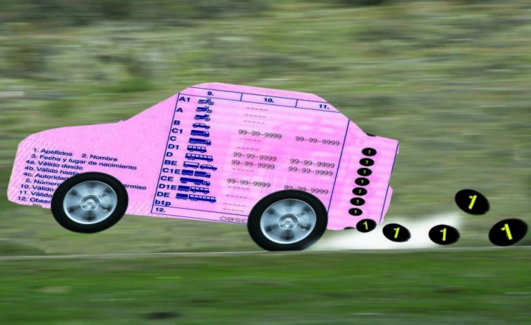 Consultar los puntos del carné