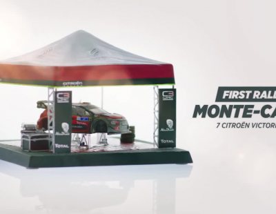 Citroën C3 WRC. El Rally de Montecarlo, a escala