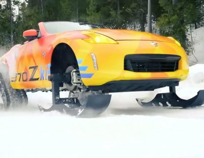 Nissan 370Zki, el vehículo perfecto para pasarlo a lo grande en la nieve